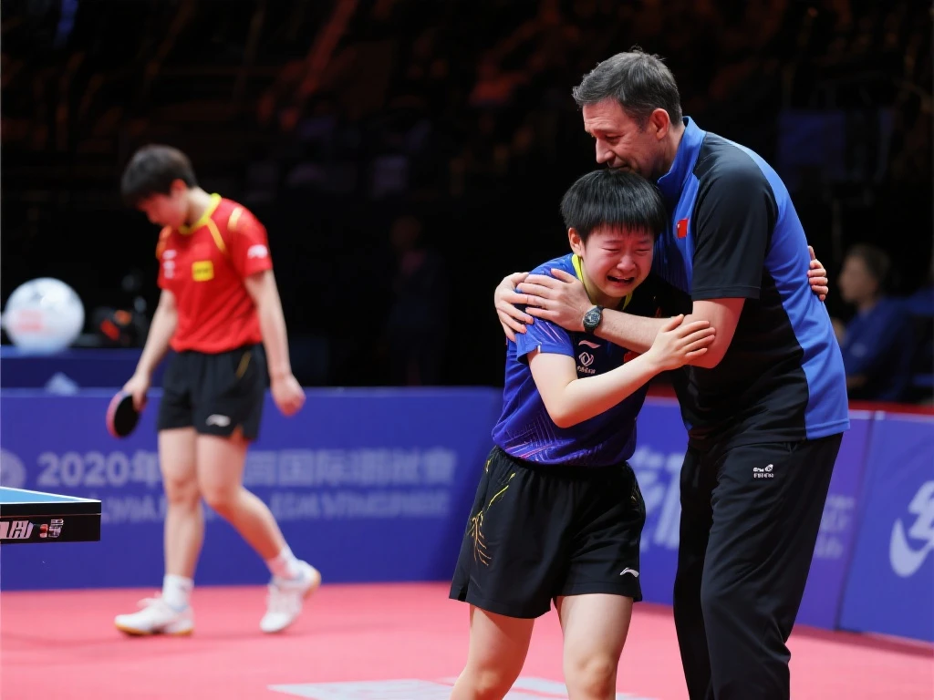 惊艳反转📸雨果趴地俯卧撑狂欢，王楚钦远处黯然蹲地