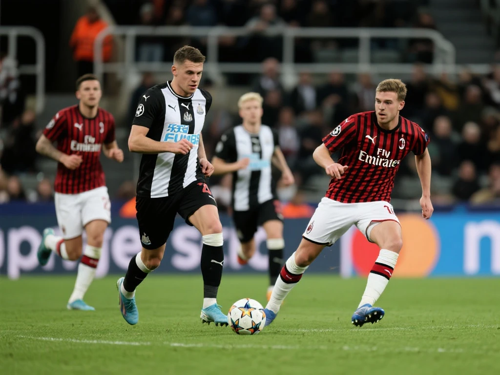 欧冠生死战：纽卡斯尔对阵米兰，胜者方能晋级