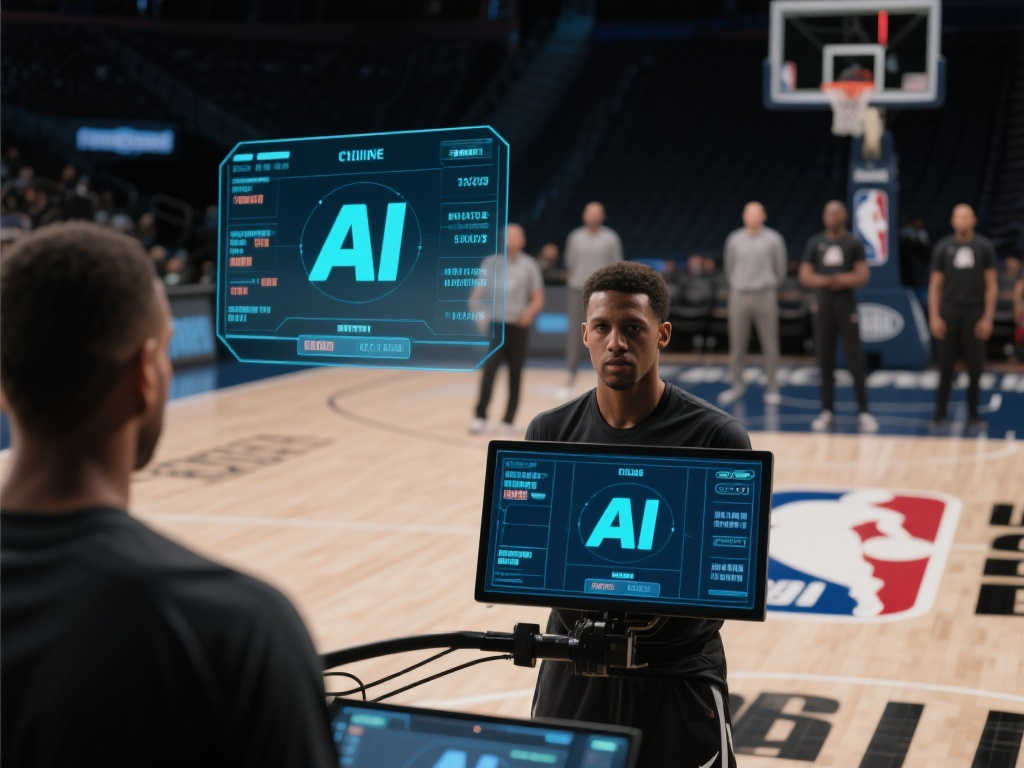NBA裁判培训首次引入AI模拟场景 NBA裁判培训首次引入AI模拟场景
