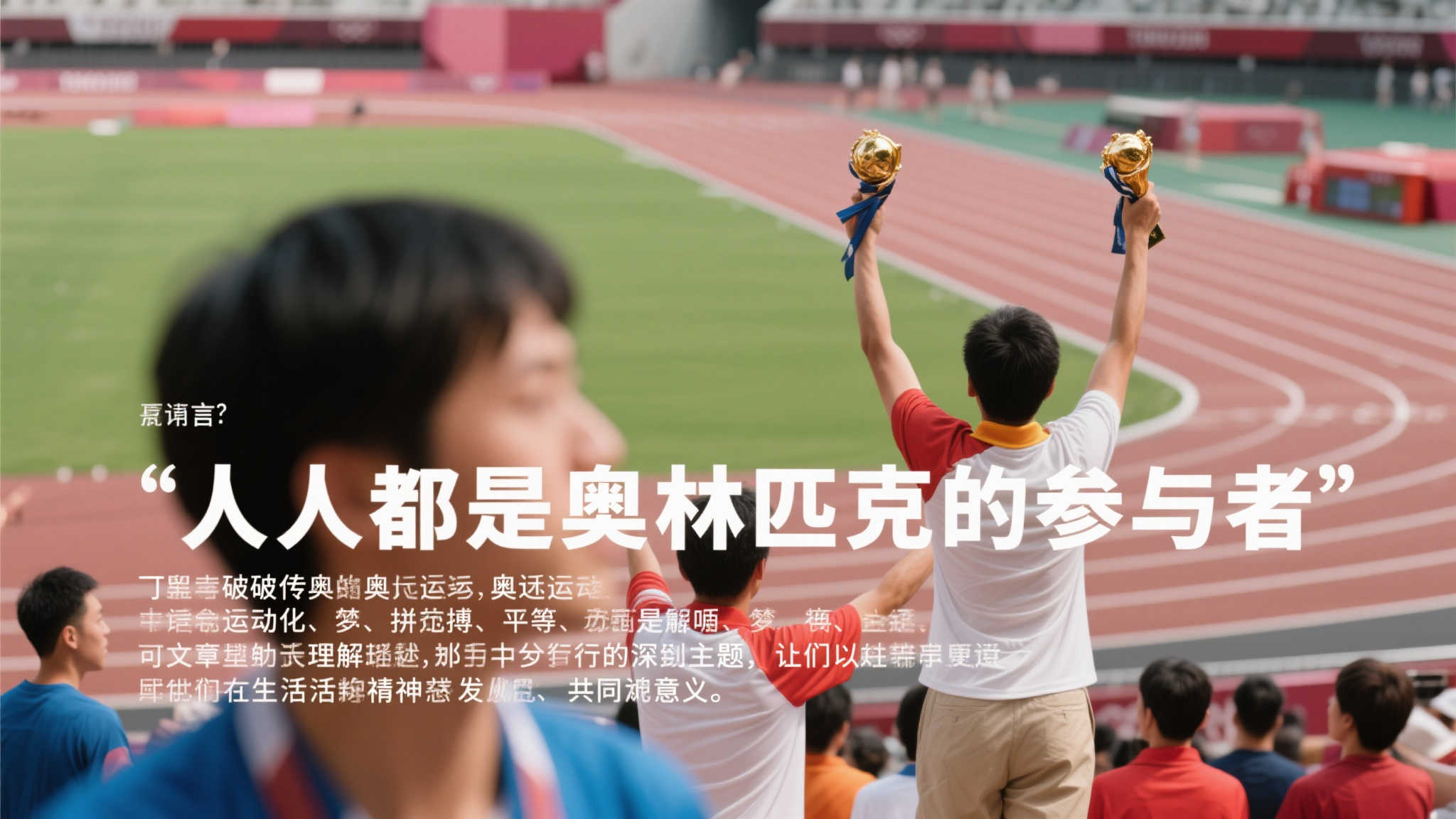 奥林匹克精神与你我同行 奥林匹克精神与你我同行