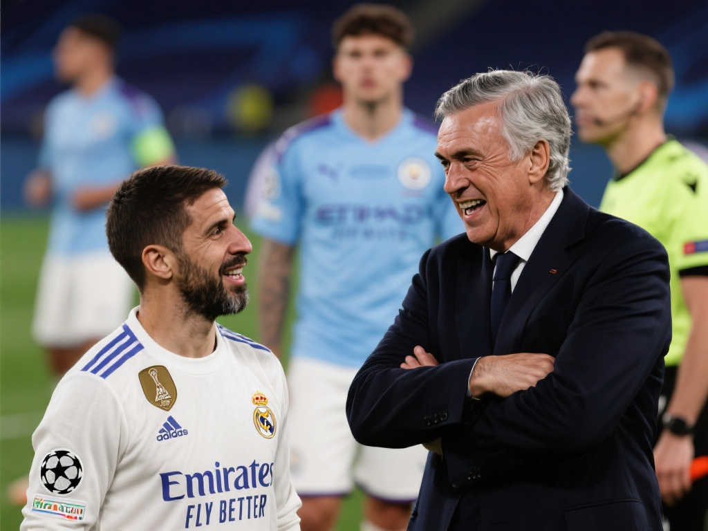 安切洛蒂：曼城仅1%晋级可能？明日将与瓜迪奥拉确认